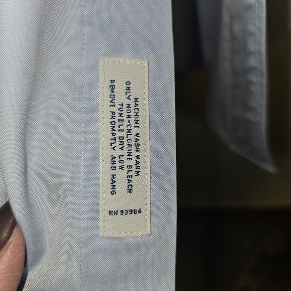 Brooks Brothers Classic Blue Dress Shirt - Picture 4 of 4